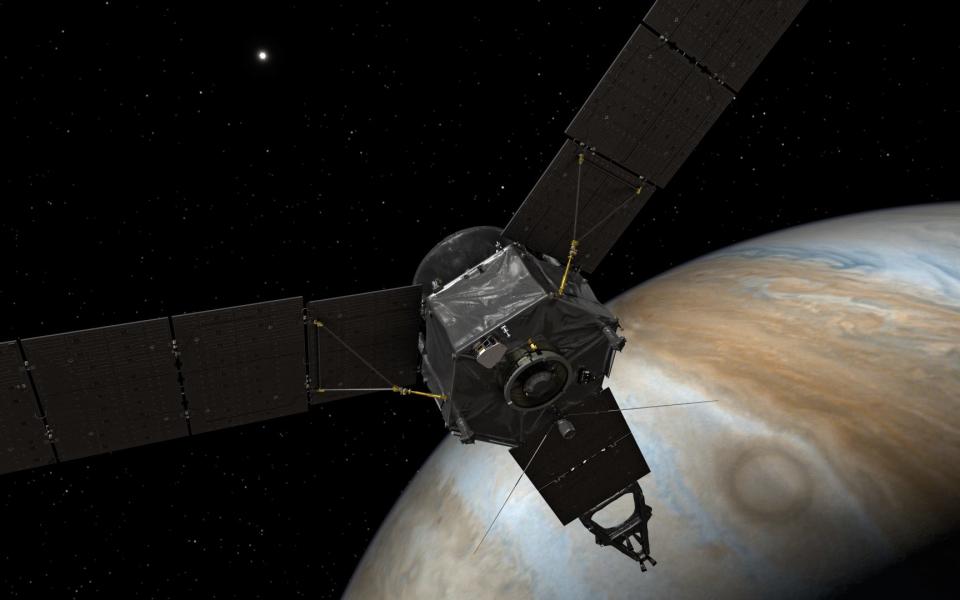 Juno space probe captures stunning image of Jupiter's south pole