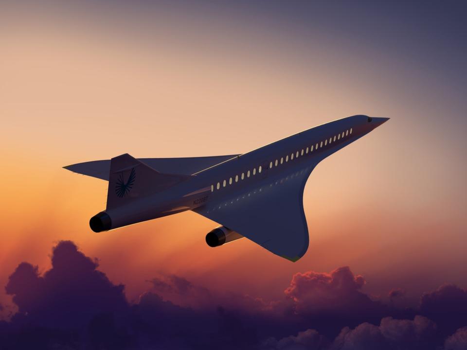 Boom Supersonic’s Overture jet design (Boom Supersonic)