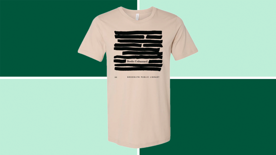 Gifts that give back: Brooklyn Public Library Books Unbanned shirt
