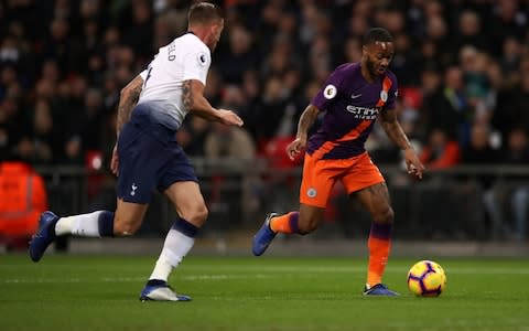 Raheem Sterling - Tottenham vs Manchester City, player ratings: Who looked like champions and who played like also-rans? - Credit: PA