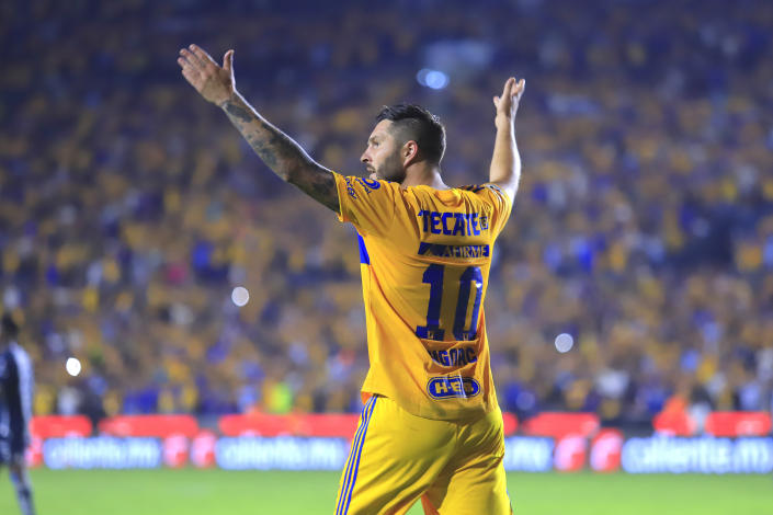 Gignac ha salvado a Tigres pero también los ha vuelto dependientes. (Alfredo Lopez/Jam Media/Getty Images)