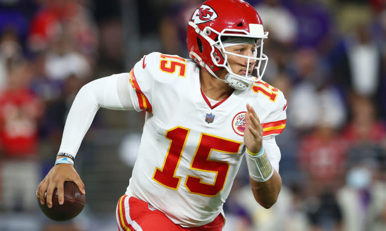 Kansas City Chiefs quarterback Patrick Mahomes.