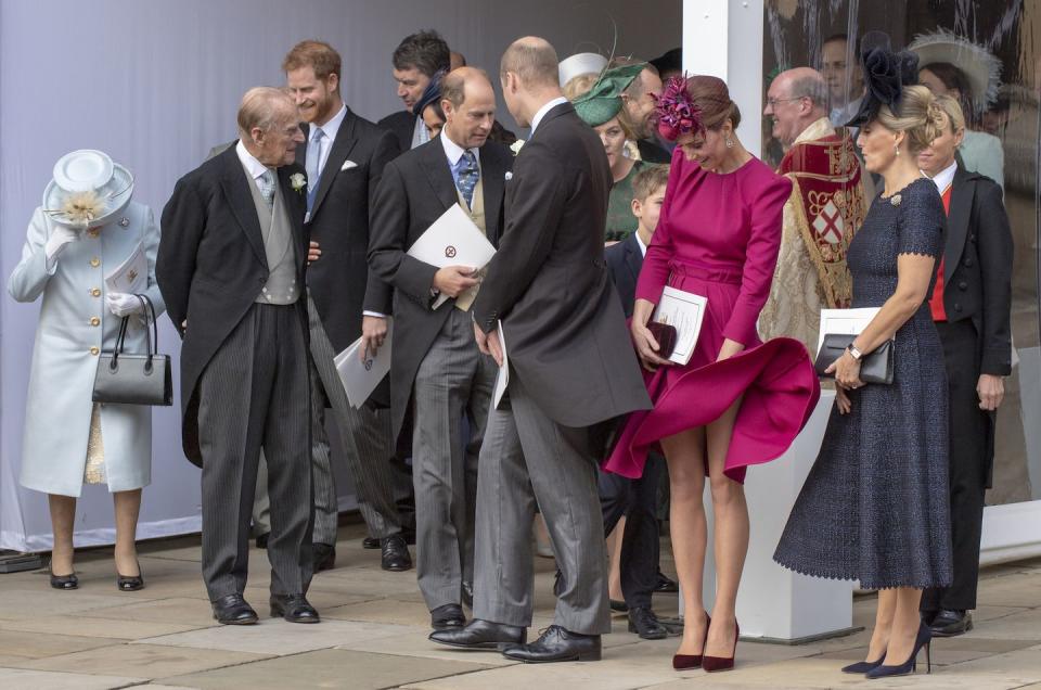 SO real that the Duchess of Cambridge had a Marilyn Monroe moment.