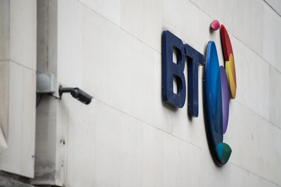 The British Telecom (BT) headquarters in central London (AFP via Getty Images)