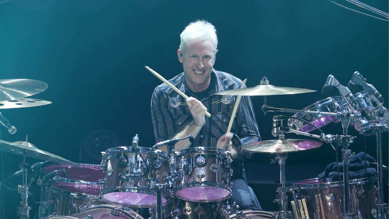  Josh Freese performs in concert with Foo Fighters in Austin, Texas, in 2023. 