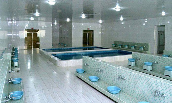 北韓的浴場。(網上圖片)