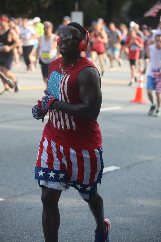 Here are some more photos from the 2022 Peachtree Road Race.