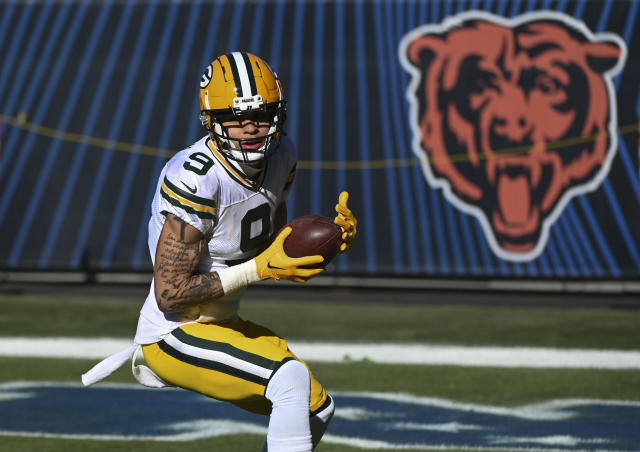 Bears-Packers inactives: Green Bay without WR Christan Watson