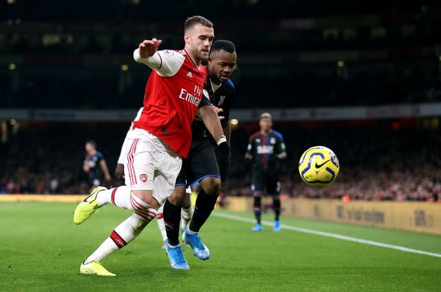 Calum Chambers joined Arsenal from Southampton 