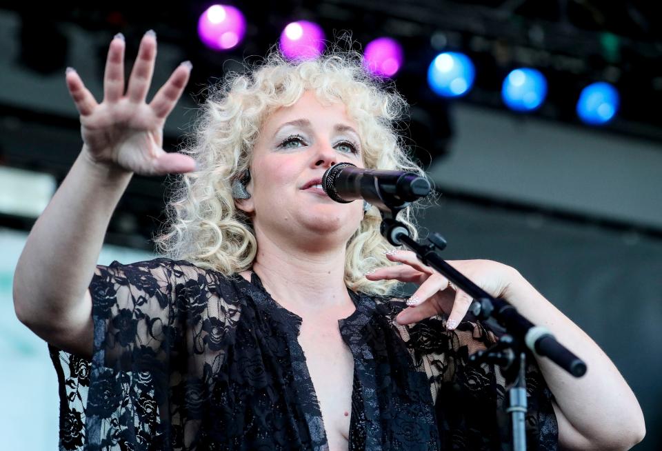 Cam performs at the Briggs & Stratton Big Backyard during Summerfest on Sept. 18, 2021. Ebony Cox / Milwaukee Journal Sentinel 