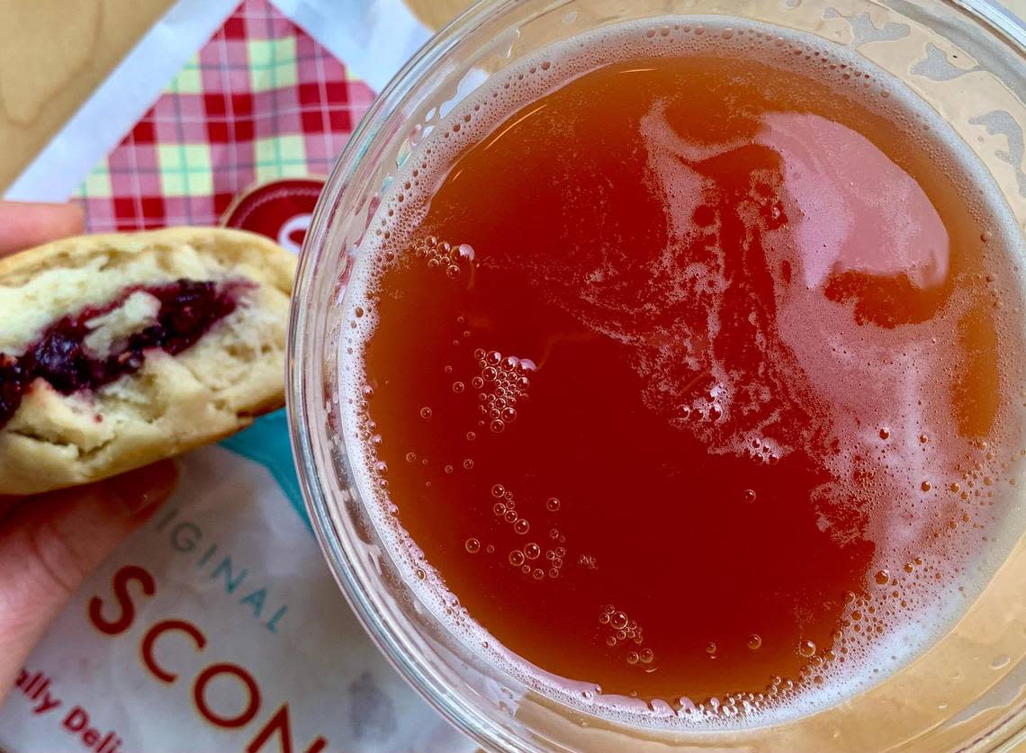 Don’t miss the Raspberry Scone Ale at Brew Park. You can also try it at the Narrows Brewing taproom in Tacoma.