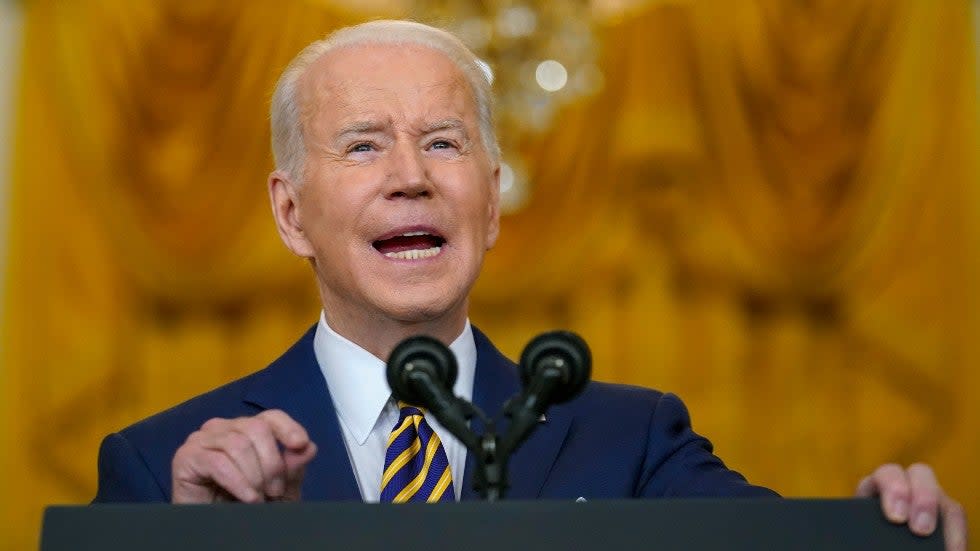 President Biden holds a press conference