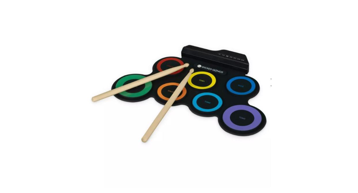 Wicked Gizmos Electronic Roll Up Drum with 7 Pads