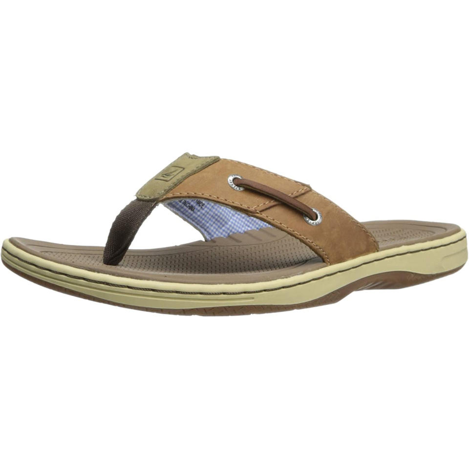 Sperry Men's Baitfish Thong Sandal, most comfortable flip-flops