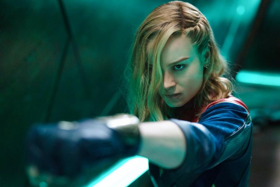 Natural warmth: Brie Larson in ‘The Marvels’ (Laura Radford/Marvel)