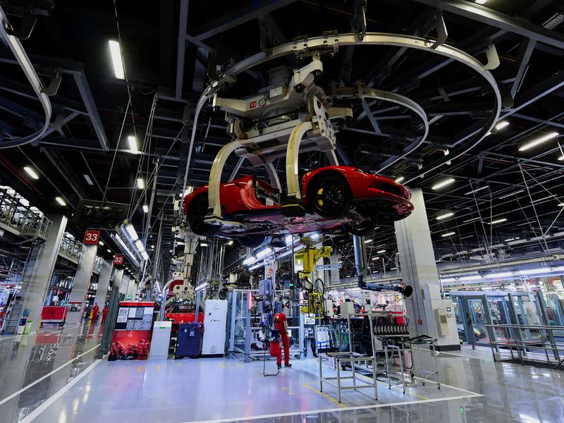 Ferrari inaugurates its new 'e-building' facility