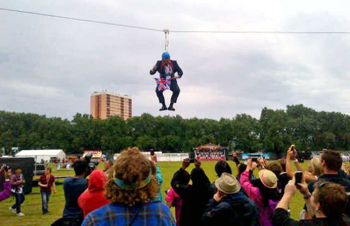 Boris Johnson stole the show on the day of Britain’s first gold medal at the 2012 Olympics (Shutterstock)