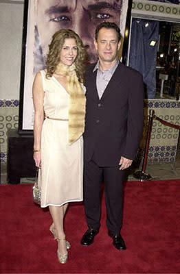 Rita Wilson and Tom Hanks at the Westwood premiere of 20th Century Fox's Cast Away