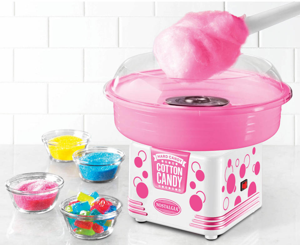 Nostalgia Hard Candy Cotton Candy Maker (Photo: Walmart)