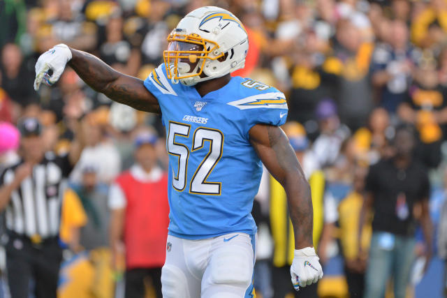 The Chargers are going back to powder blue uniforms, but not back