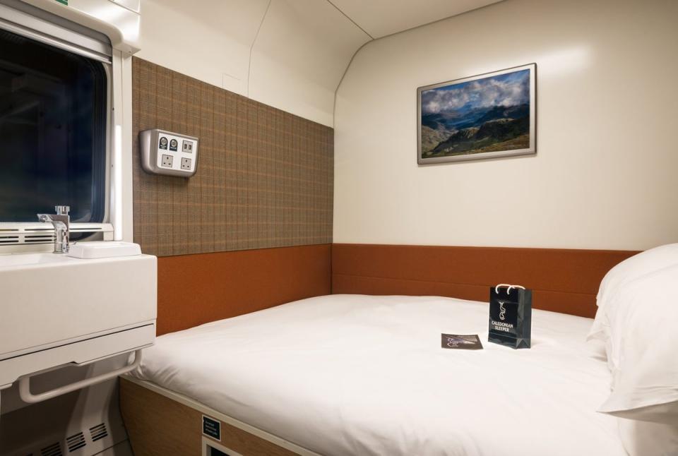 A berth on the Caledonian Sleeper (Black Sheep Hotels)