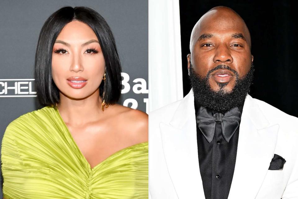 <p>Michael Buckner/Variety via Getty; Derek White/Getty</p> Jeannie Mai (Left), Jeezy (Right)