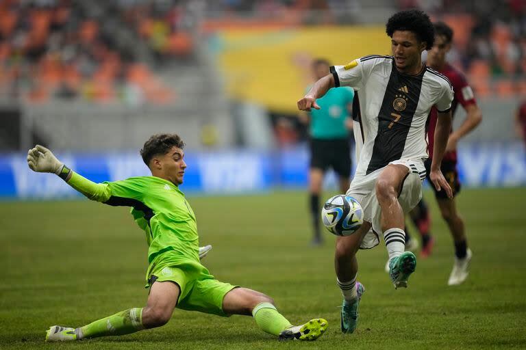 Paris Brunner, uno de los mejores jugadores del Mundial Sub 17 2023, es el futbolista en el que Alemania más confía para ganar