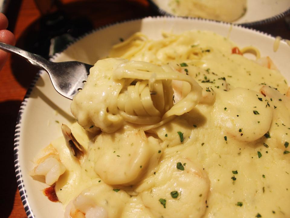 red lobster times square shrimp fettuccini alfredo