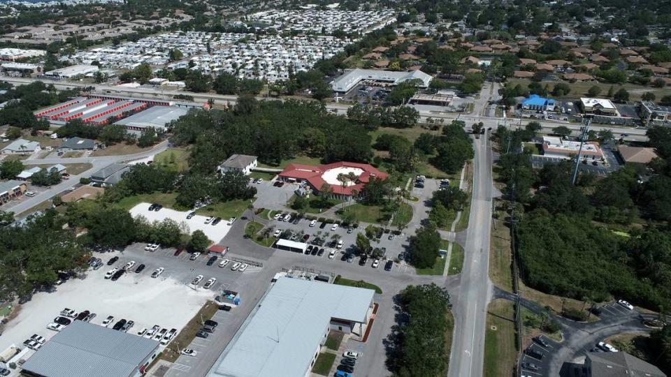 The property at 4530 66th Street West, currently housing the Manatee County Utilities complex, was proposed to be donated to be a Veterans village during the Board of Commissioners meeting on April 25, 2023.