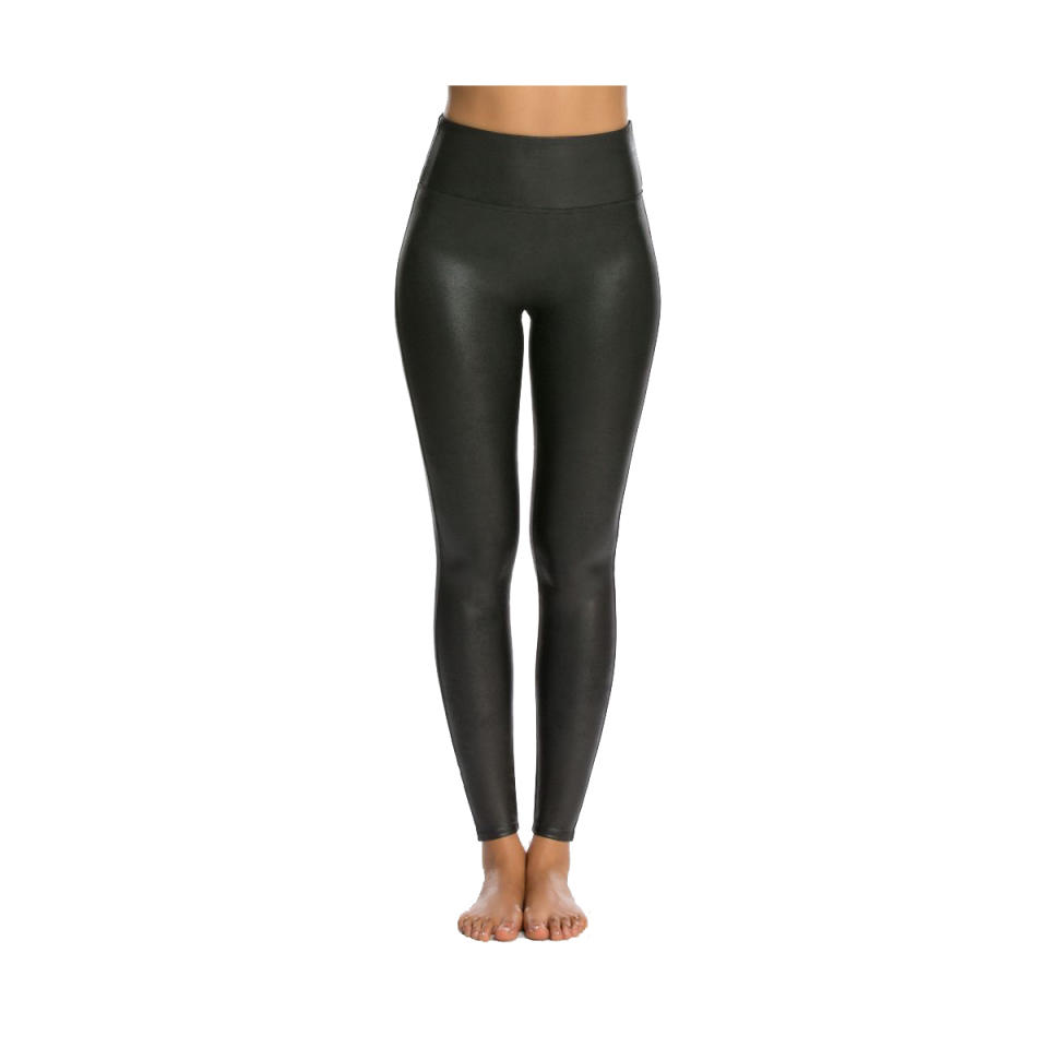 Best Faux Leather Option: Spanx Faux Leather Leggings