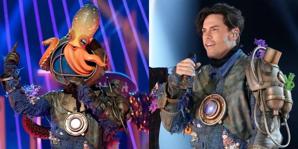 Tom Sandoval is revealed as the Diver on "The Masked Singer."