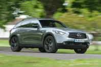 <p>The QX70 was a performance-orientated SUV and had its target set on the BMW X6, giving buyers a choice of a 3.7-litre V6 and a 5.0-litre V8. All cars arrived with a seven-speed automatic gearbox with paddle shift and stiff suspension. </p><p>Very few people liked its elongated bonnet, curved headlights and tacked-on side grilles. However, next to a competitor like the X6, it looks unconventional and from some angles it looks posher; it’s almost like it should sit in a class of its own, and that’s exactly why we like it.</p>