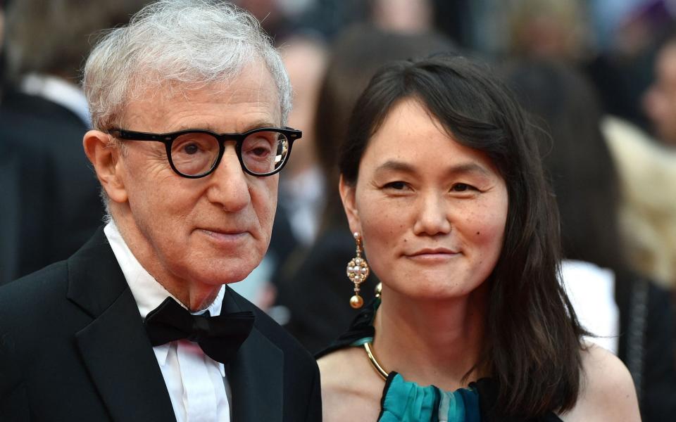 Woody Allen and his wife Soon-Yi Previn - ALBERTO PIZZOLI