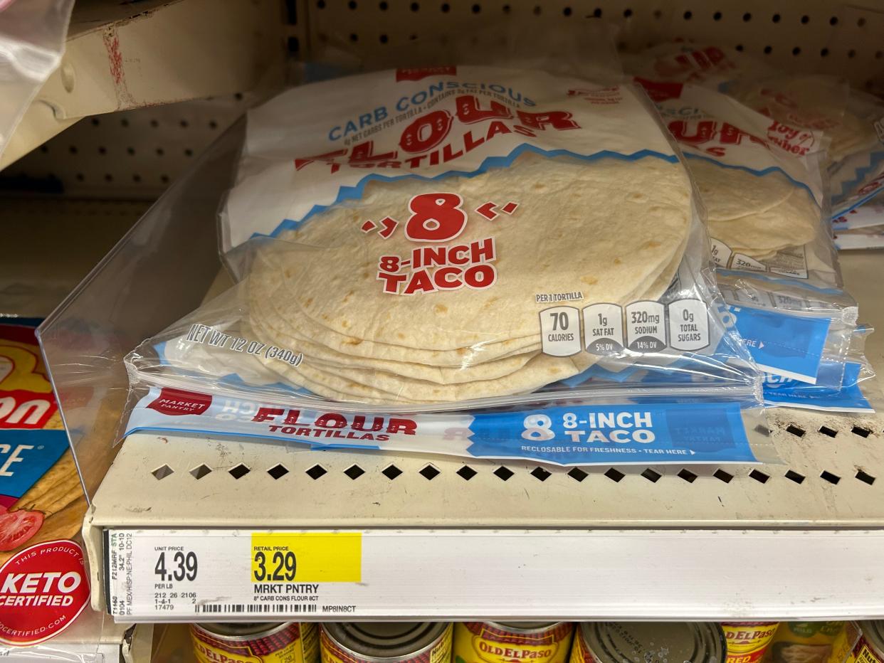 tortillas at target