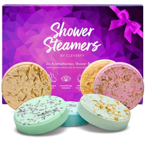 1) Aromatherapy Shower Steamers