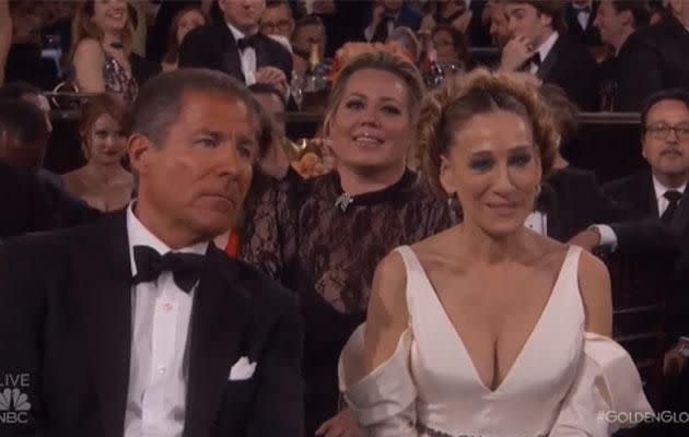 Meryl acknowledged Sarah Jessica Parker's Ohio background. Photo: NBC