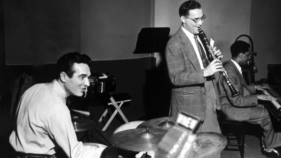 Gene Krupa and Benny Goodman