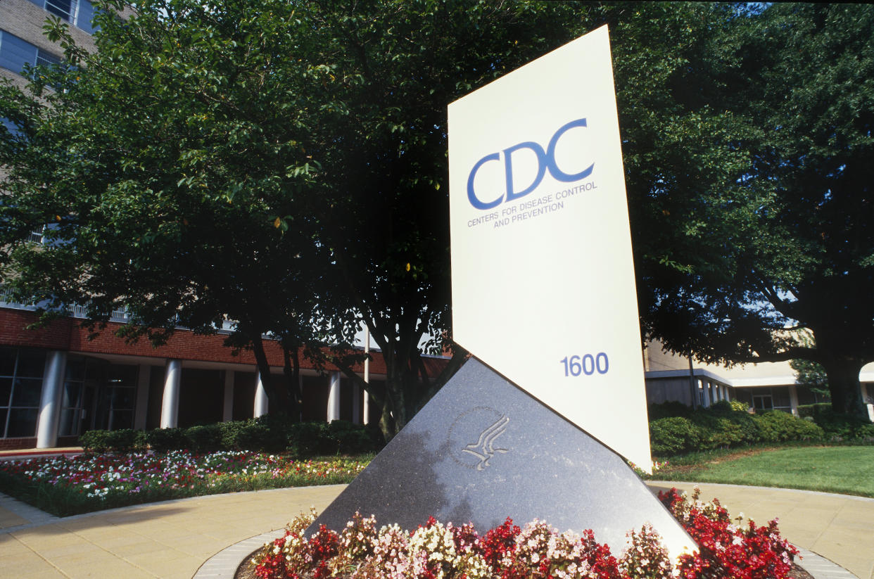 The front entrance of the Center for Disease Control and Prevention (CDC) in Atlanta, Georgia. (Getty)
