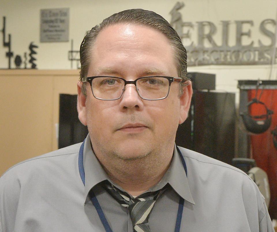 Jason Burgert is the new director of the Erie High School career and technical education program.