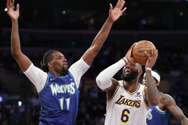 James, Monk help Lakers edge Timberwolves 108-103 - The San Diego