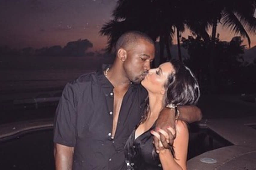 Kanye West and Kim Kardashain West | Kim Kardashian/Instagram