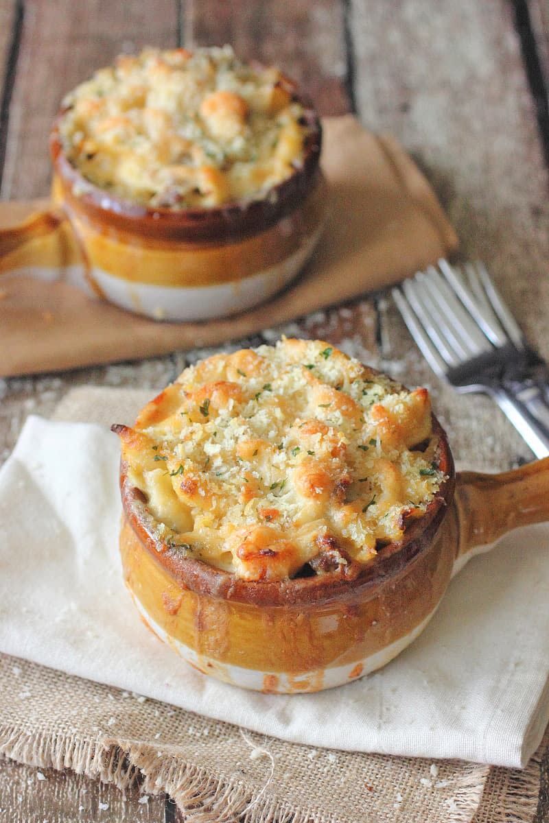 Philly Cheesesteak Mac and Cheese