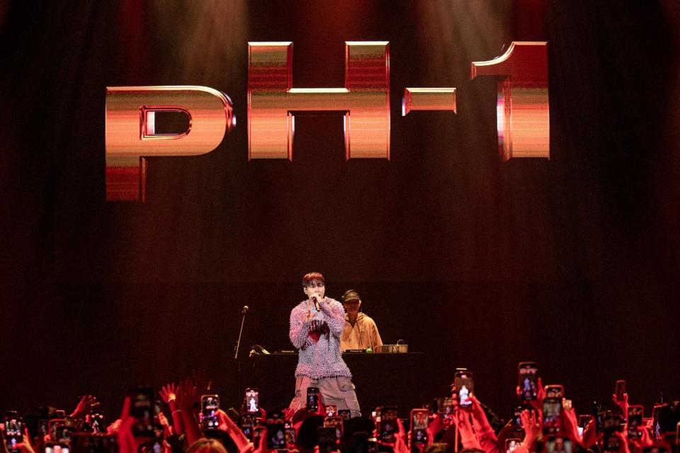 pH-1演唱會上一連帶來28首好歌，還帶來許多粉絲福利。（圖／超級動漫研究提供）