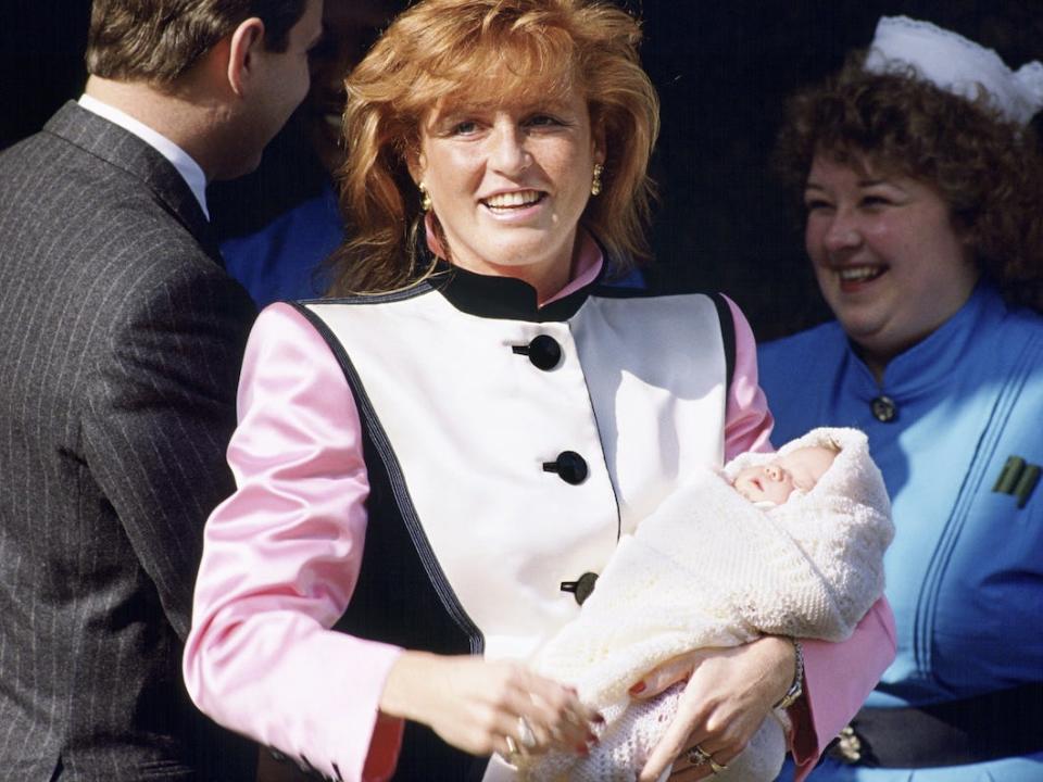 Sarah Ferguson and Princess Eugenie