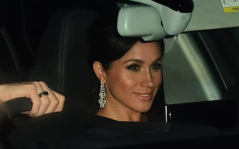 The Duchess of Sussex in diamonds - Credit: Paul Grover