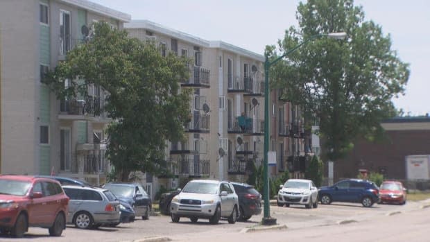 In 2018, Gatineau's Mont-Bleu district was hit with a tornado, displacing hundreds of people. Housing advocates say new developments built in the area since the natural disaster are too expensive for former residents to afford. (Radio-Canada - image credit)