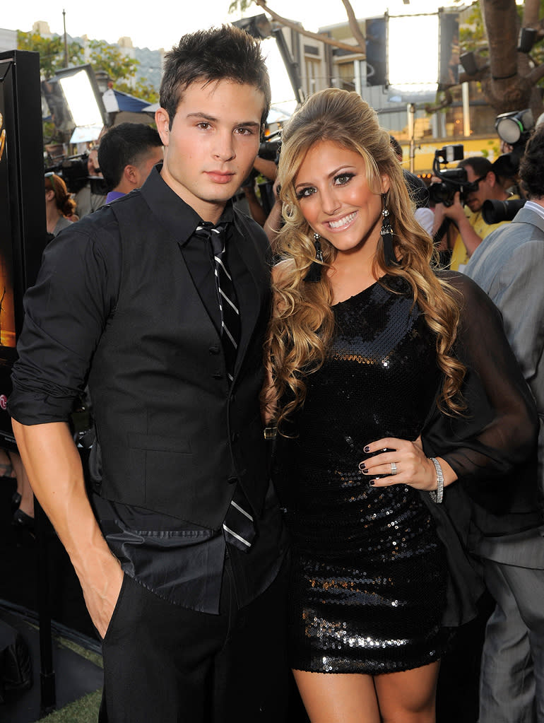 Fame LA Premiere 2009 Cody Longo Cassie Scerbo