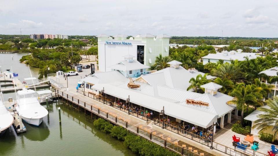 Outriggers Tiki Bar and Grille in New Smyrna Beach.