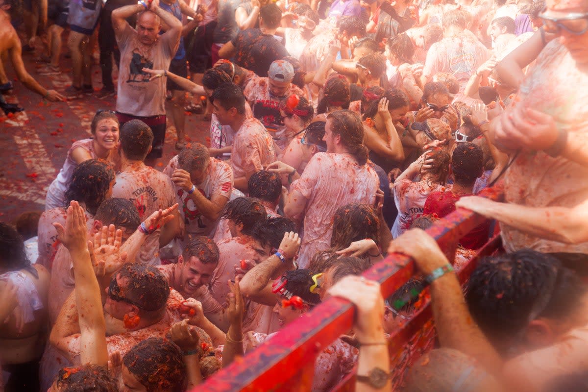 La Tomatina will take place on 28 August in 2024 (Getty Images)