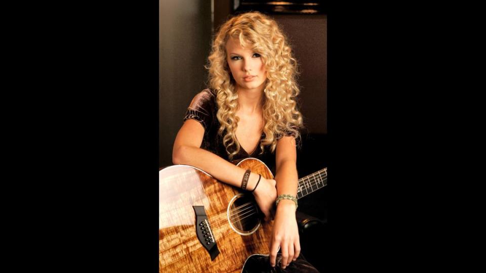 This was the promotional photo for Taylor Swift’s “Fearless” concert tour in 2009, the year she played to a sold out crowd at the Coast Coliseum in Biloxi. Sun Herald file